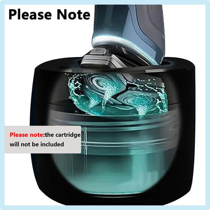 Replacement Quick Clean Pod Compatible with Philips Norelco Cleaning Pod,for Philips Norelco 2nd Generation Series 7000 and Series 9000 Series 5000 Angular polygon Shavers