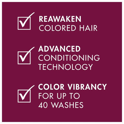 Nexxus Shampoo, Color Assure, Travel-Size 3-Pack – Replenishes and Extends Hair Color Vibrancy, 3 Oz Ea