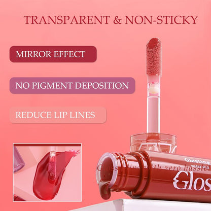 MĒTYSUR Lip Gloss For A High-shine Finish, Glossy Lip Stain, Hydrating Lip Plumper Gloss, Moisturizing & Volumizing, Non-Sticky and Lightweight