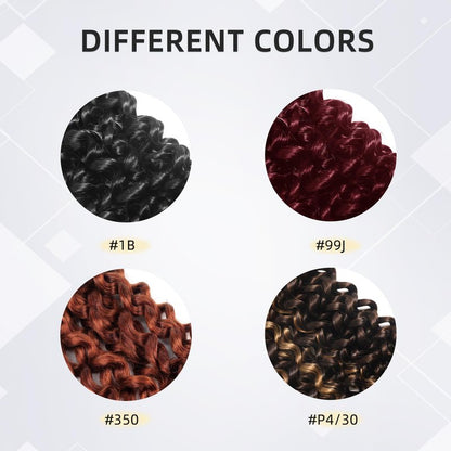 Human Braiding Hair for Boho Braids 100g 14 Inch Water Wave Bulk Human Hair for Braiding Knotless 100% Unprocessed 12A Brazilian Virgin Hair Extensions 2 Bundles/Pack Natural Color