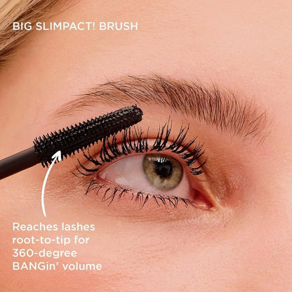 Benefit BADgal Bang Volumizing Mascara Mini Black, 0.14 Ounce (Pack of 2)