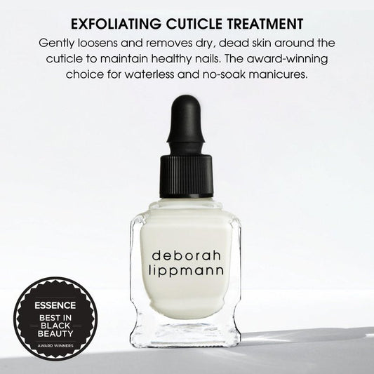 Deborah Lippmann Cuticle Remover Cuticle Softener for Nail Care No Soaking, No Peeling, No Nipping 0.5 Fl Oz