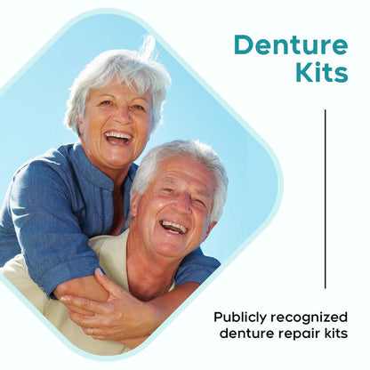 Do It Yourself Dentures Fake -Teeth Top and Bottom Temporary Teeth-DIY Denture Kit-Temporary Denture Kit for Women and Men-Tooth Replacement Kit-Create Your Perfect Smile at Home-20260108