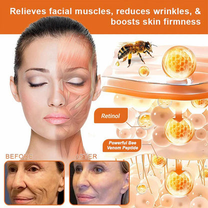 Daasry Bee Venom Skin Restoration Cream,Bee Venom Skin Treatment Cream,Firms and rejuvenates the skin, quickly smoothing out wrinkles and fine lines(2PCS)