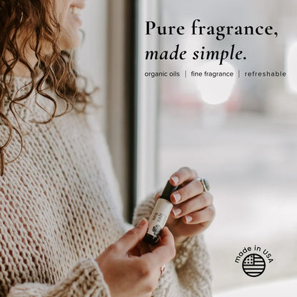 BROKEN TOP - Roll On Perfume | Essential Oil Perfume | Jojoba & Essential Oil Eau de Parfum | Natural, Vegan (Sea Salt Surf)