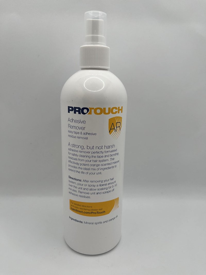 Sunshine Tape Pro Touch Adhesive Remover, Wig, Toupee & Hair Extension Removal Solvent (16oz, Clear/Transparent)