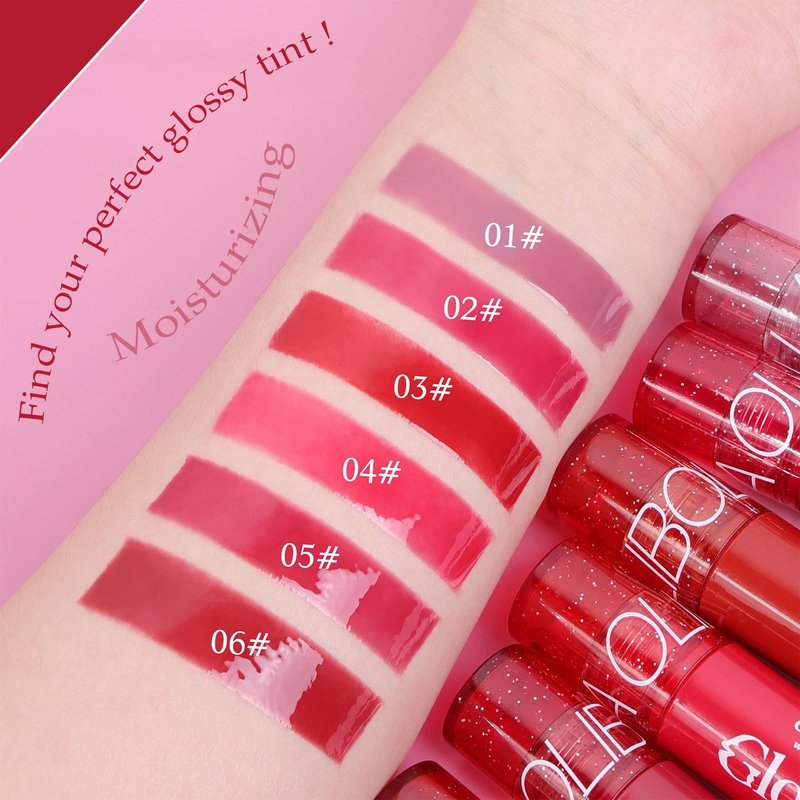 MĒTYSUR Lip Gloss For A High-shine Finish, Glossy Lip Stain, Hydrating Lip Plumper Gloss, Moisturizing & Volumizing, Non-Sticky and Lightweight