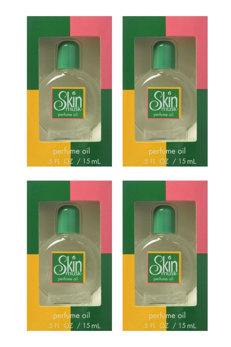 Skin Musk Perfume Oil 0.50 oz (Pack of 4)