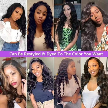 MYouan Seamless Body Wave Clip Ins PU Weft Clip In Hair Extensions Real Human Hair Clip Ins 16Inch 100% Unprocessed Human Hair Extensions 8pcs/set (20Clips120g)