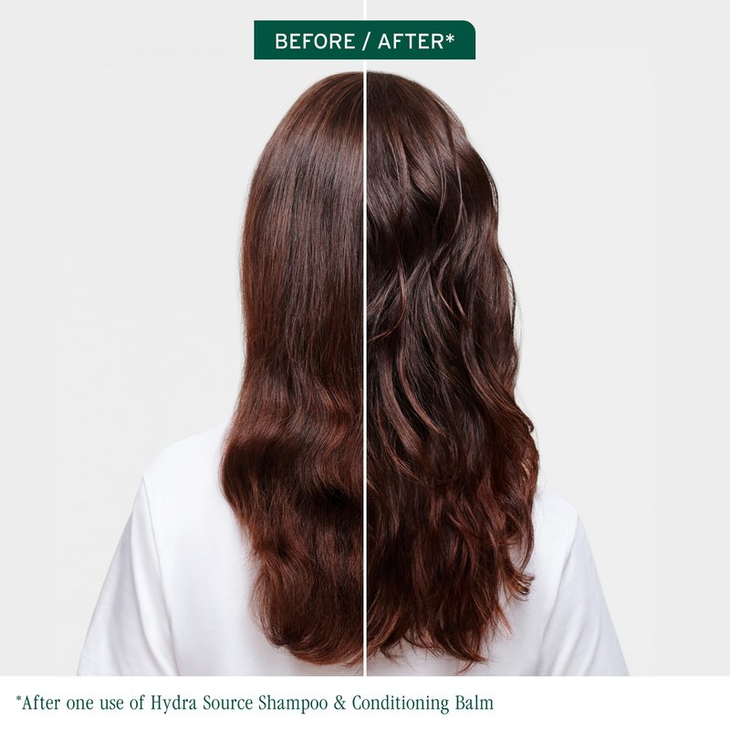 Biolage Hydra Source Shampoo & Conditioning Balm | Hydrates & Moisturizes Dry Hair | Helps Repair Split Ends | For Dry Hair | Salon Shampoo | Weightless, Soft Finish | Vegan | Paraben & Cruelty-Free