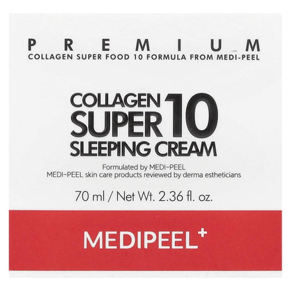 [MEDI-PEEL] Collagen 10 Sleeping Cream 70ml | Collagen cream | Sleeping cream | moisturizing cream | soothing cream |