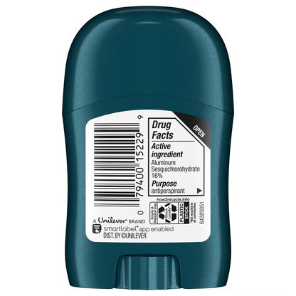 Degree Men Travel Deodorant, Bulk, Cool Rush 36-Pack – 72H Body Heat Activated Mini Antiperspirant, 0.5 Oz Ea