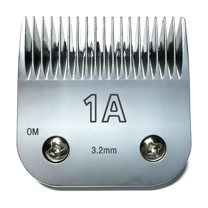 PAI4LEISI Rplacement Clipper Blade Compatible with Oster Detachable Classic 76 Octane Clipper, Size #1A, 1/8" (3.2 mm) fit for Detachable Blade Clippers