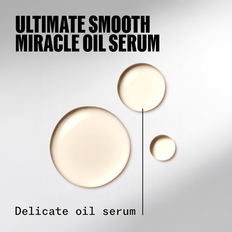 Wella Professionals ULTIMATE SMOOTH Miracle Oil Serum for Dry, Dull & Frizzy Hair | With Squalane & Omega 9 | 3.3 Fl Oz