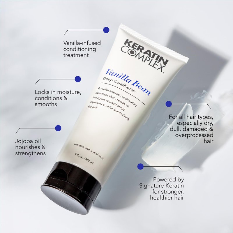 Keratin Complex - Vanilla Bean Deep Conditoner - 7 oz
