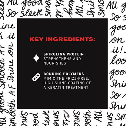IGK GOOD BEHAVIOR Spirulina Protein Smoothing Spray | Keratin Like Treatment + Frizz Control + Heat Protectant | Vegan + Cruelty Free | 5.6 Oz (Pack of 2)
