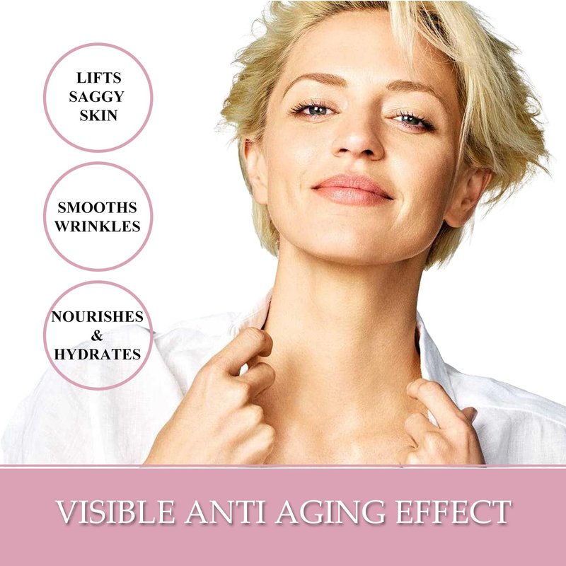 Kleem Neck Firming Cream for Sagging Skin - Anti Aging Neck Cream with Retinol & Panthenol - Firming Neck & Décolleté Cream Parent, Smooths Fine Lines & Wrinkles 1.7 Fl Oz