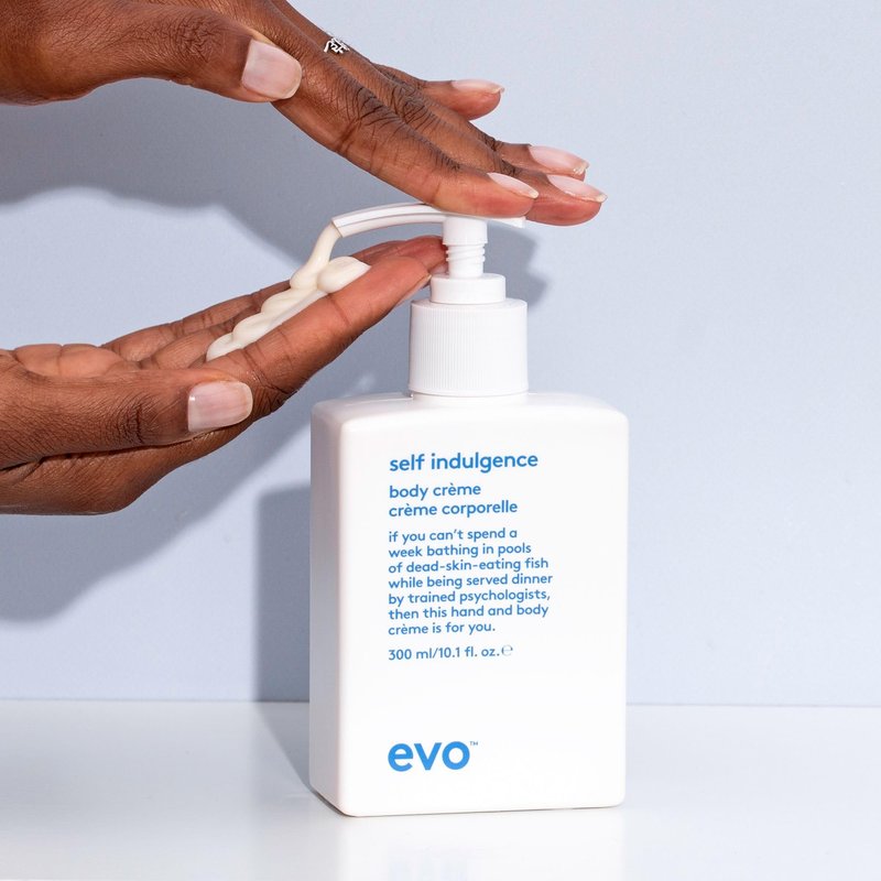 EVO Self Indulgence Moisturizing Body Cream for Dry Skin Types, Men & Women - Hydrates & Soothes, Vegan Body Lotion - 10.1 fl oz