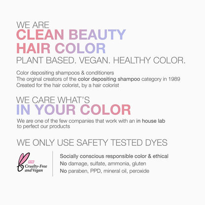 Celeb Luxury Colorwash Color Depositing Conditioner - Color Refresher , Vegan Hair Dye Mask, Bondfix Bond Rebuilder, Gem Lites Brown Tahitian Pearl