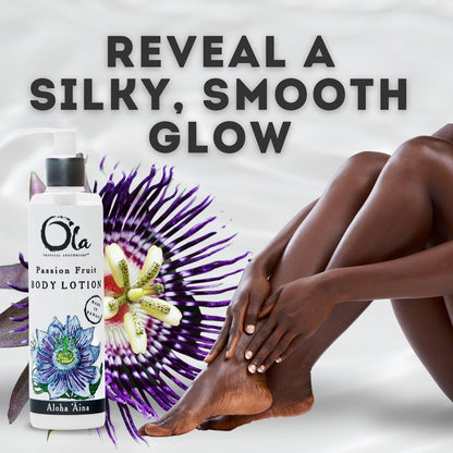 Ola Tropical Apothecary Passion Fruit Body Lotion with Pure Tropical Oils and Plant Extracts - 8.45 Fl Oz