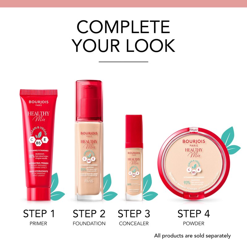Bourjois Healthy Mix Clean & Vegan Foundation - 51W Light Vanilla