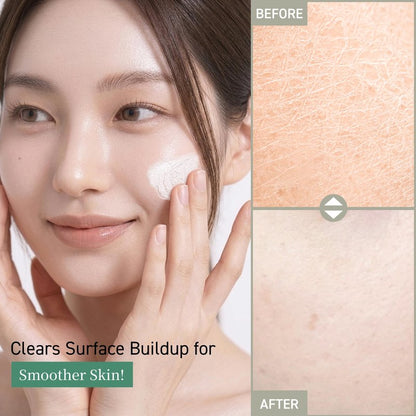 SKIN SIGNAL White Clay Enzyme Cleanser, Gentle Exfoliating Face Wash for Sensitive Skin, Deep Pore Facial Cleanser, Powder to Creamy Clay Mask, Korean Skin Care