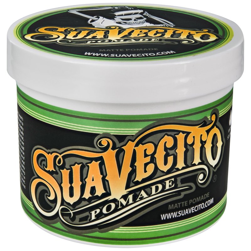 Suavecito Pomade Matte (Shine-Free) Formula 32 oz, 1 Pack - Medium Hold Hair Pomade For Men - Low Shine Matte Hair Paste For Natural Texture Hairstyles