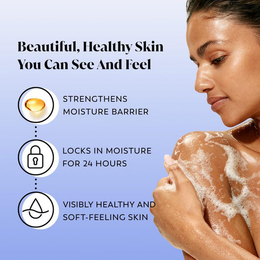 Olay Body Wash for Women, Ultra Moisture, Exfoliating Formula, 24hr Moisturizing, Hydrating & Replenshing, B3 Vitamin Complex, For All Skin Types, Sea Minerals Scent, 33 fl oz (Pack of 4)