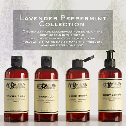 C.O. Bigelow Lavender Peppermint Shampoo, Sulfate Free Shampoo, Hair Wash with Lavender & Peppermint Essential Oils, 10.4 Fl Oz