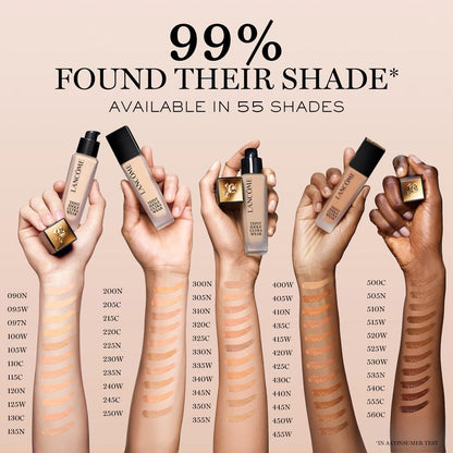 Lancôme Teint Idole Ultra Wear Natural Matte Foundation- Longwear, Medium-Full Coverage, Natural Finish, Waterproof & Hydrating - 130C (Fair to Light Skin with Cool/Pinky Undertones), 1 Fl Oz