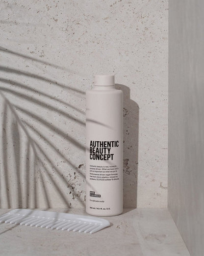 Authentic Beauty Concept Bare Cleanser | Fragrance-Free Shampoo | Unscented | Scalp Cleanser for Build Up | For Sensitive Scalp | All Hair Types | Vegan & Cruelty-free | Sulfate-free | 10.1 fl. oz.