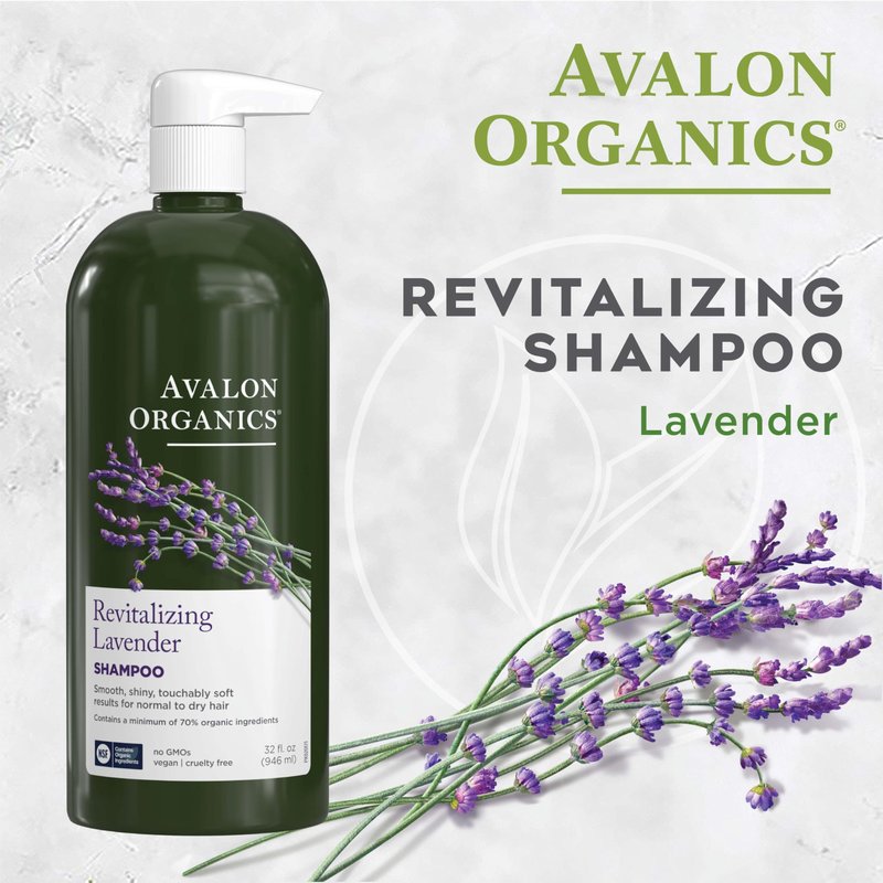 Avalon Organics Revitalizing Lavender Shampoo, 32 oz