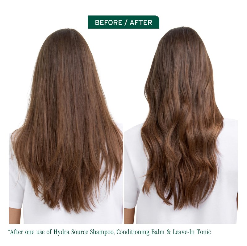 Biolage Hydra Source Shampoo & Conditioning Balm | Hydrates & Moisturizes Dry Hair | Helps Repair Split Ends | For Dry Hair | Salon Shampoo | Weightless, Soft Finish | Vegan | Paraben & Cruelty-Free