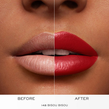 Lancôme L'Absolu Rouge Hydrating Cream Lipstick - Smudge-Resistant & Luminous Finish - Up To 18HR Comfort - 148 Bisou Bisou