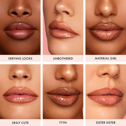 ICONIC LONDON Fuller Pout Sculpting Lip Liner | Blendable, Dual Ended Lip Liner with Creamy Colour and Lip Sponge for Buffing, Cruelty-Free, Vegan Makeup (T.T.Y.N) 0.036 Oz