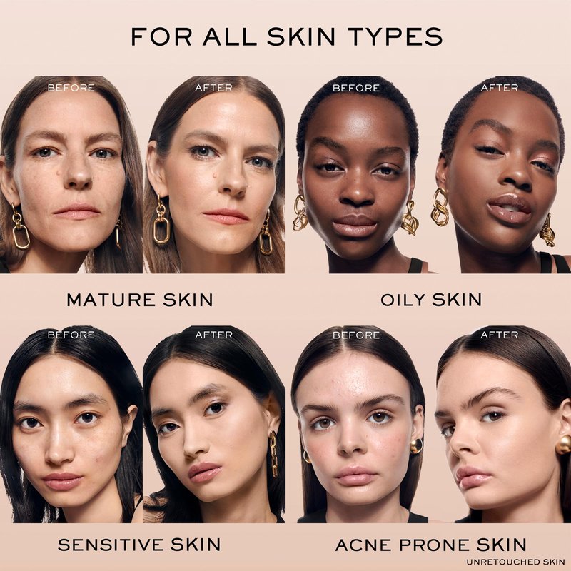 Lancôme Teint Idole Ultra Wear Natural Matte Foundation- Longwear, Medium-Full Coverage, Natural Finish, Waterproof & Hydrating - 130C (Fair to Light Skin with Cool/Pinky Undertones), 1 Fl Oz