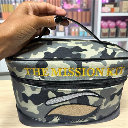 Beyond Shadow Ops™ Mission Kit – Makeup, Toiletry Bag & Travel Cosmetic Organizer with Secure Compartments, Gift for Travelers and Makeup Lovers