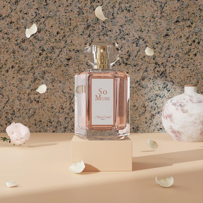 Diane Castel So Musk - Musky Floral Scent - Perfume for Women - Women Perfume with Notes of Orange Blossom, Osmanthus, Bergamot, and Musk - 3.3 oz
